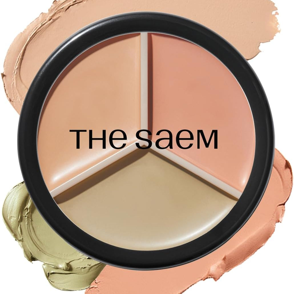 THE SAEM Cover Perfection Triple Pot Concealer - 4.5g